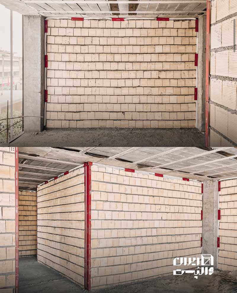 نکات اجرایی مهم در ترکیب ناودانی منقطع با وال پست و میلگرد بستر